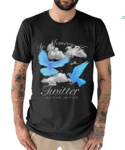 Rip Twitter In Memory Of Twitter March 21 2006 July 31 2023 Shirt
