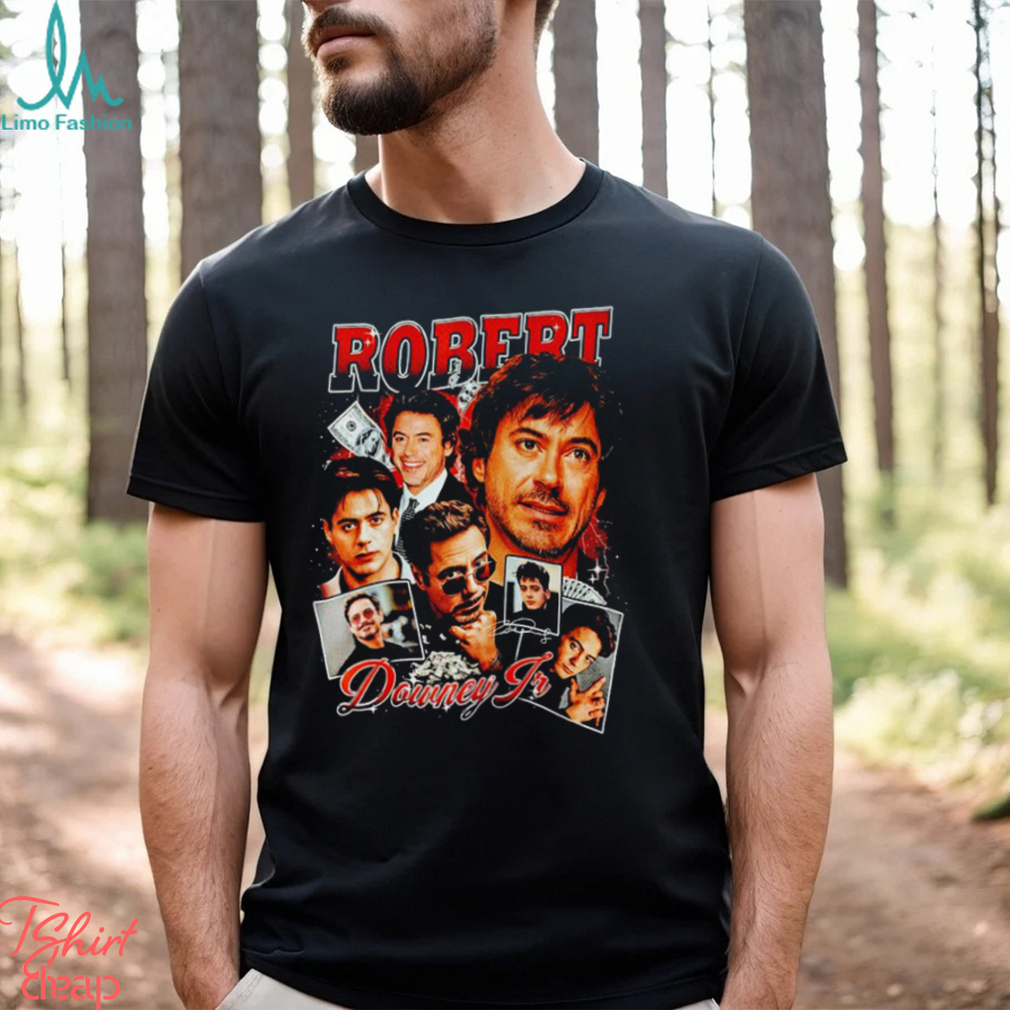 ROBERT DOWNEY JR. Vintage Shirt Robert Downey Jr. Tshirt 