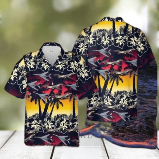 Rockwell B 1 Lancer Hawaiian Shirt