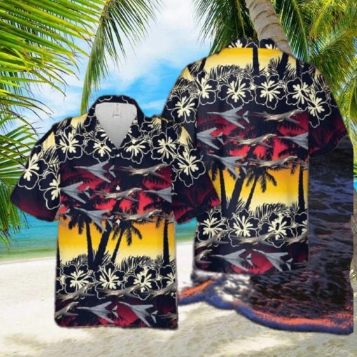 Rockwell B 1 Lancer Hawaiian Shirt