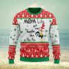 MMPR Black Ranger Ugly Christmas Sweater Gift For Men Women