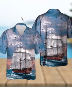 Royal Navy HMS Victory Hawaiian Shirt