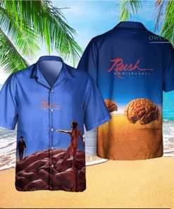 Rush Rock Band Hemispheres Album Hawaiian Shirt