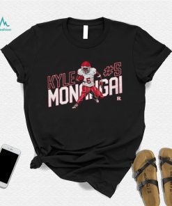 Rutgers Ncaa Football Kyle Monangai Caricature Shirt