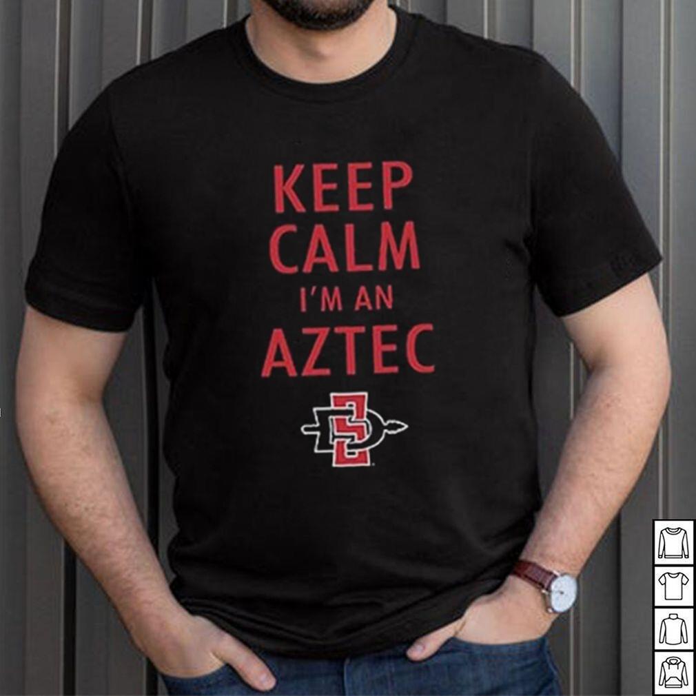 SDSU Aztecs San Diego State Football black T-Shirt Size s/m crew neck