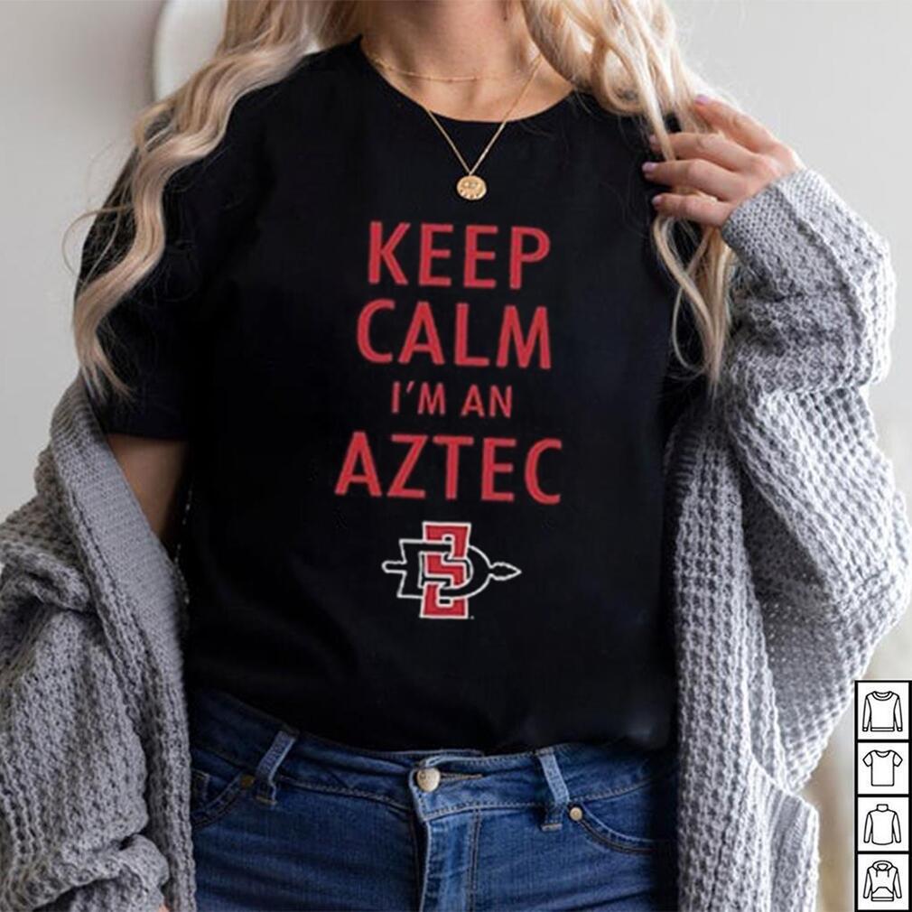 SDSU Aztecs San Diego State Football black T-Shirt Size s/m crew neck