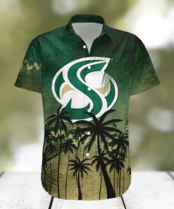 Sacramento State Hornets 3D Hawaiian Shirt Coconut Tree Tropical Grunge NCAA Summer Beach For Fans Gift hawaiian shirt