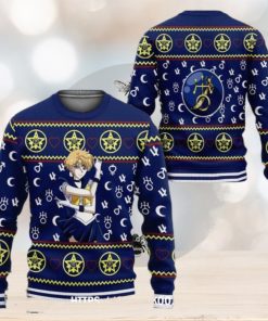 Sailor Uranus Ugly Christmas Sweater Moon Anime Xmas 3D Over Print Shirt