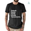 Sam Carter wearing Zeke Zeb Ted Fred Tennessee shirt