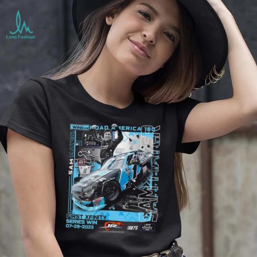 Sam Mayer Checkered Flag Sports First Win T Shirt