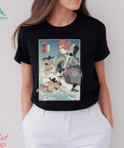 Samurai vs Demon Covid Ukiyo e Unisex T Shirt
