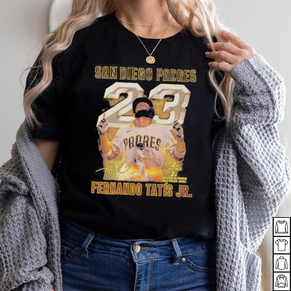 Fernando Tatis Jr. San Diego Padres Women's Player V-Neck T-Shirt
