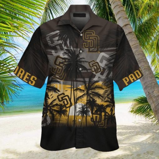 San Diego Padres MLB Hawaiian Shirt Tropical Aloha hawaiian shirt