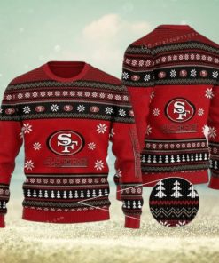 San Francisco 49er Football Christmas Ugly Sweater Party