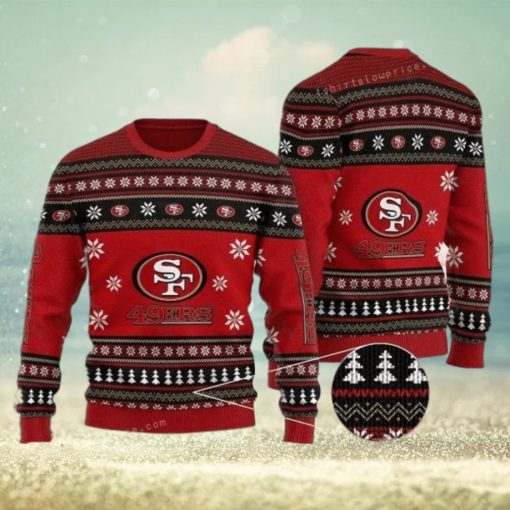 San Francisco 49er Football Christmas Ugly Sweater Party