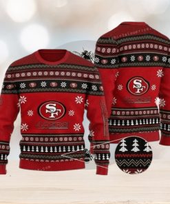 San Francisco 49er Football Christmas Ugly Sweater Party