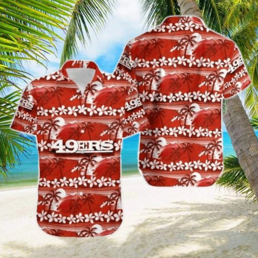 San Francisco 49ers Coconut Trees NFL Gift For Fan Hawaii Shirt