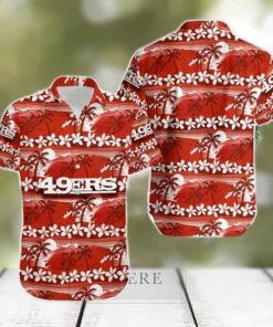 San Francisco 49ers Coconut Trees NFL Gift For Fan Hawaii Shirt