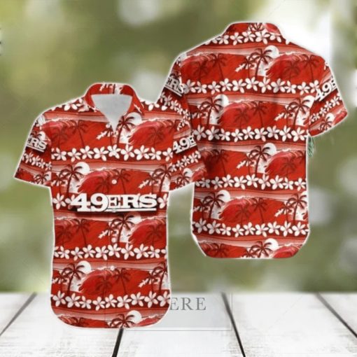 San Francisco 49ers Coconut Trees NFL Gift For Fan Hawaii Shirt