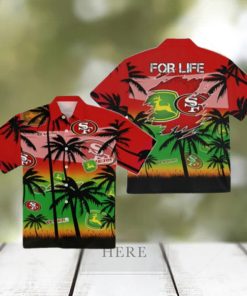 San Francisco 49ers John Deere Hawaiian T Shirt