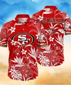 San Francisco 49ers NFL For Sports Fan Full Print Hawaiian Beach Shirt