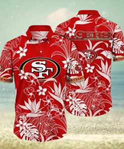 San Francisco 49ers NFL For Sports Fan Full Print Hawaiian Beach Shirt