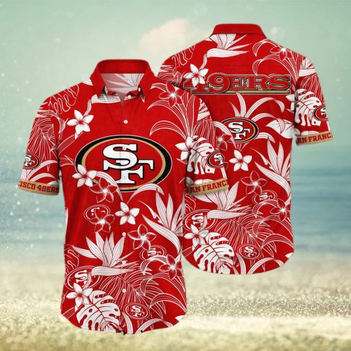 San Francisco 49ers NFL For Sports Fan Full Print Hawaiian Beach Shirt