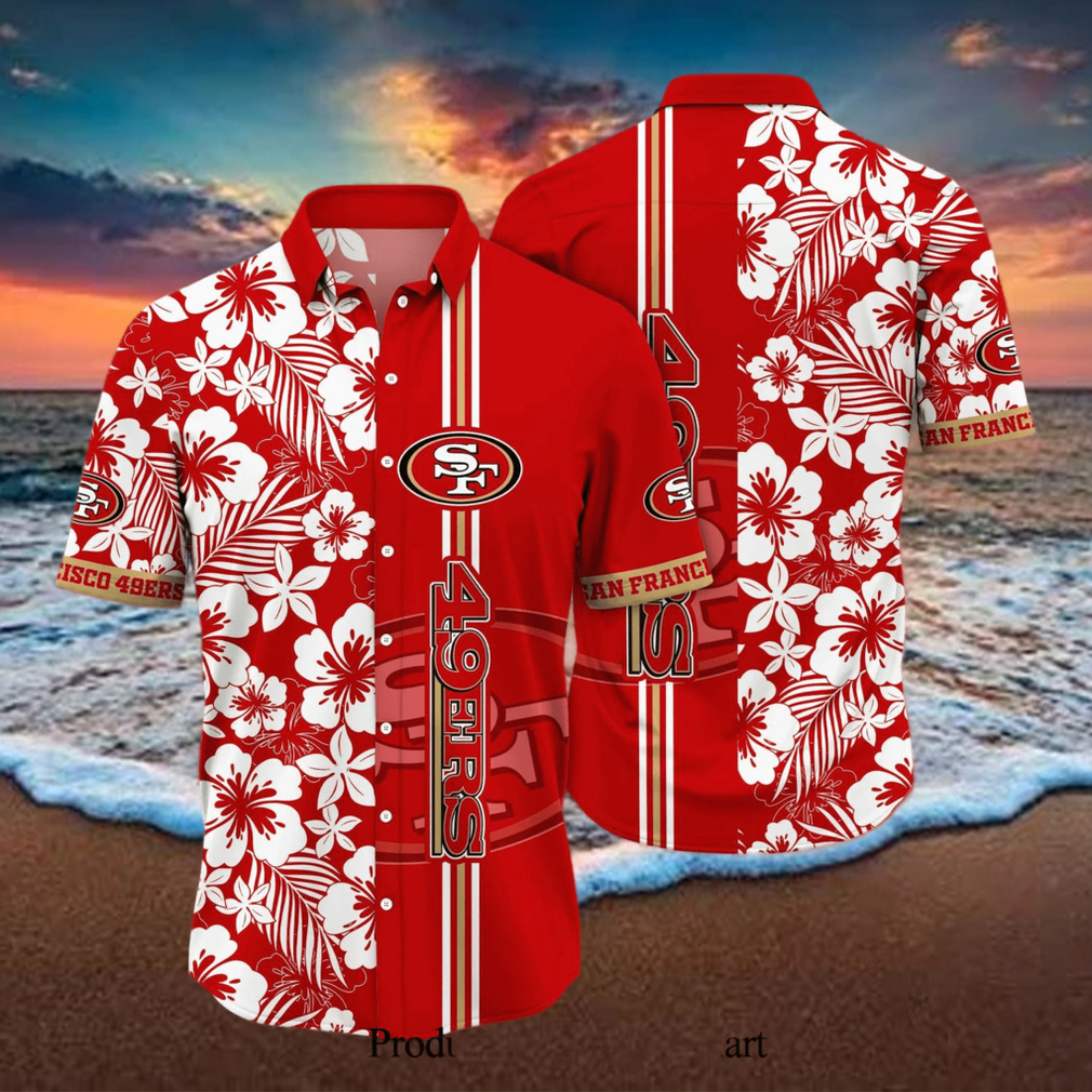 Vintage San Francisco 49ers Hawaiian Shirt Gifts For Fans - Limotees