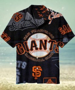 MLB Logo San Francisco Giants Aloha Summer Hawaiian Shirt For Men