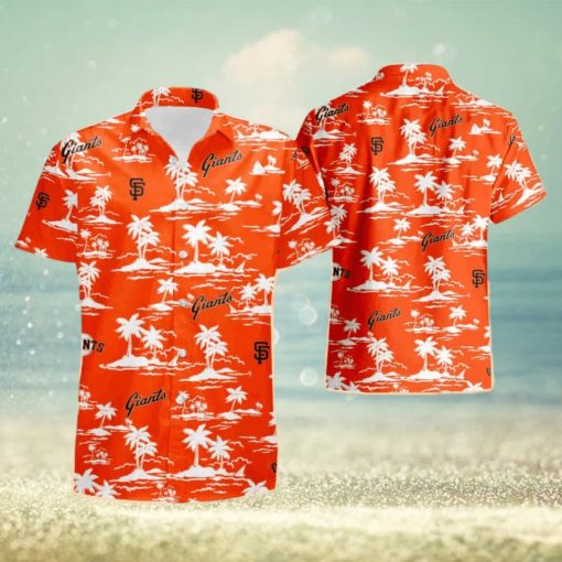 San Francisco Giants Mlb Short Sleeve Aloha Hawaiian Shirt