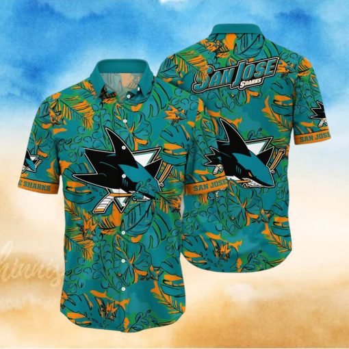 San Jose Sharks NHL Flower Hawaiian Shirt Special Gift For Fans