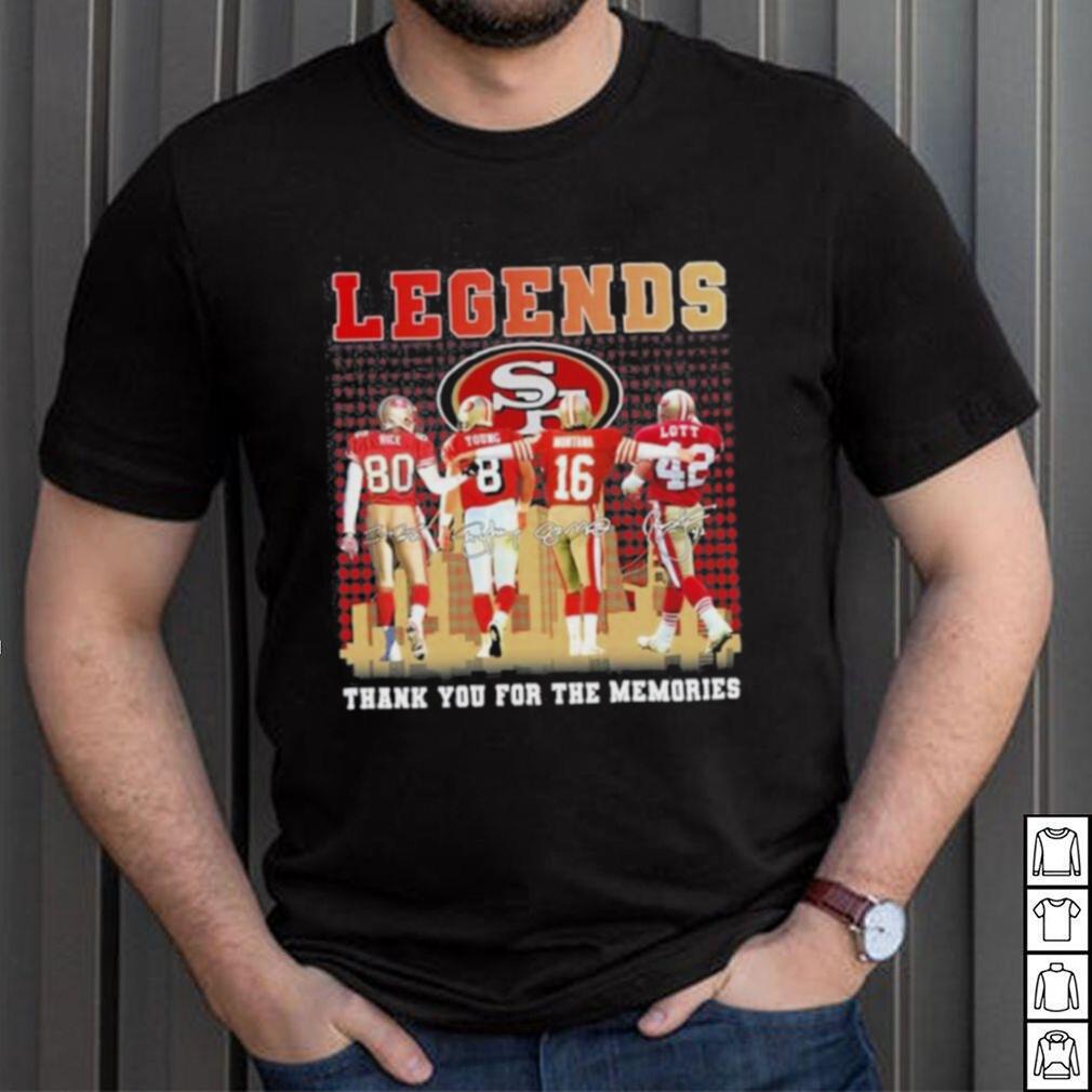 San Francisco 49ers Legends Unisex T Shirt - Limotees