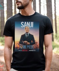 Sanji One Piece Live Action Netflix Poster T Shirt