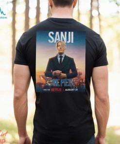 Sanji One Piece Live Action Netflix Poster T Shirt