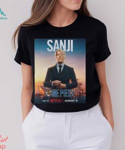 Sanji One Piece Live Action Netflix Poster T Shirt
