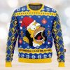 Mark It Zero Ugly Knitted Whiskey Christmas 3D Sweater For Men And Women