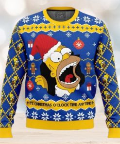 Santa Homer The Simpsons Ugly Christmas Sweater