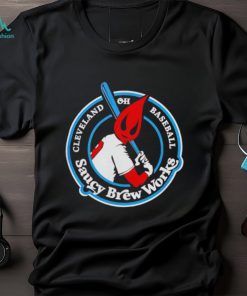 Saucy Brew Works Cleveland Ohio baseball shirt