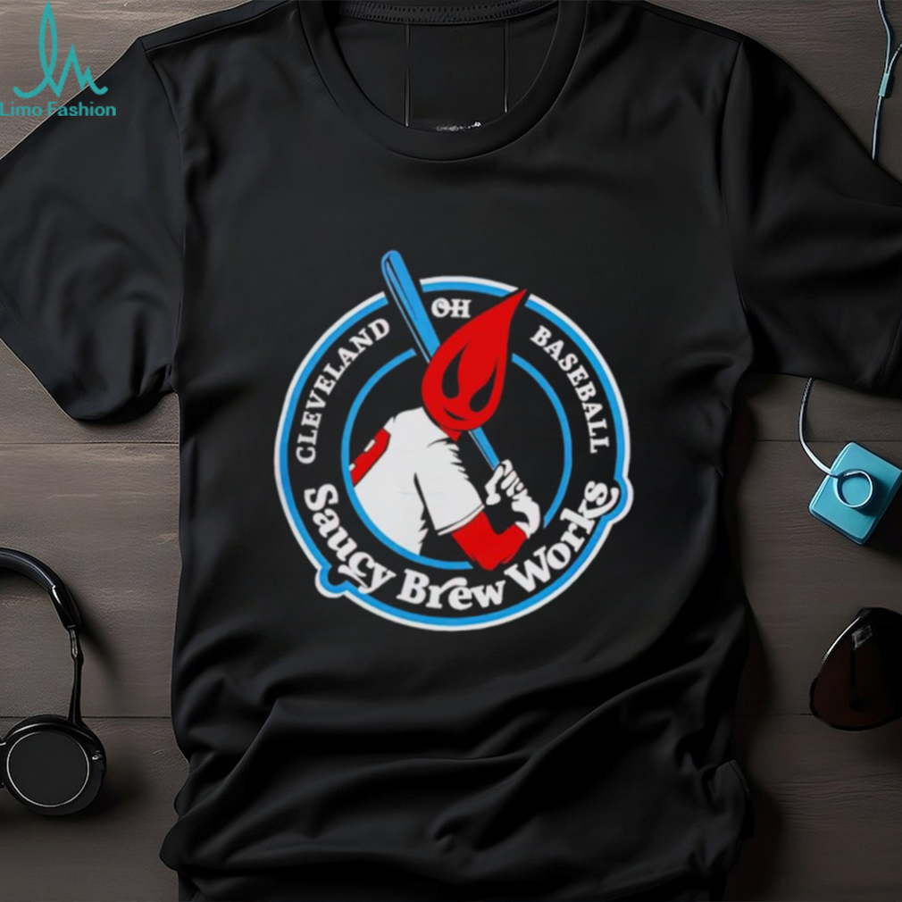 Saucy Brew Works Cleveland Ohio baseball shirt Saucy Brew Works Cleveland Ohio baseball shirt