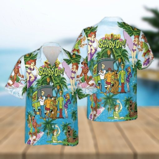 Scooby Doo On Vacation hawaiian shirt