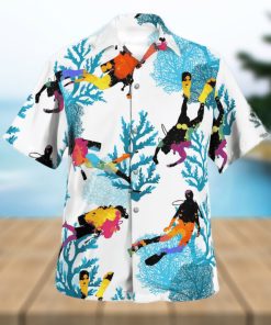 Scuba Diving Hawaiian Shirt Summer Gift