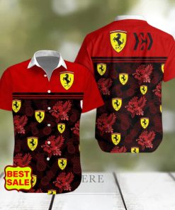 Scuderia Ferrari Style 5 Aloha Supercar Combo Hawaiian Shirt And Short hwaiian shirt