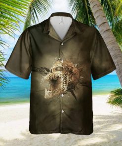 Sculpting Art Affliction Skull Hawaiian Shirt Summer Gift For Men And Women