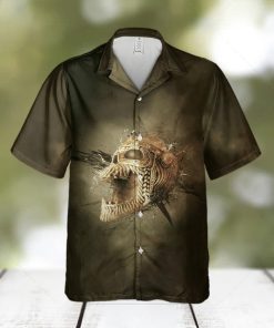 Sculpting Art Affliction Skull Hawaiian Shirt Summer Gift For Men And Women