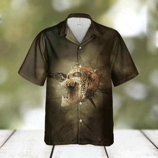 Sculpting Art Affliction Skull Hawaiian Shirt Summer Gift For Men And Women