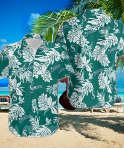 Seattle Mariners Hawaiian Shirt Tropical Leaf Beach Vacation Gift HawaiianShirts