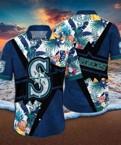 Seattle Mariners MLB Flower Hawaiian Shirt Gift For Men Women Fans