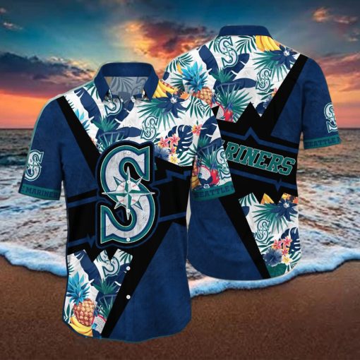 Seattle Mariners MLB Flower Hawaiian Shirt Gift For Men Women Fans