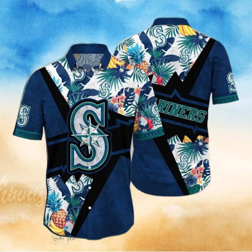 Seattle Mariners MLB Flower Hawaiian Shirt Gift For Men Women Fans