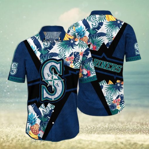 Seattle Mariners MLB Flower Hawaiian Shirt Gift For Men Women Fans